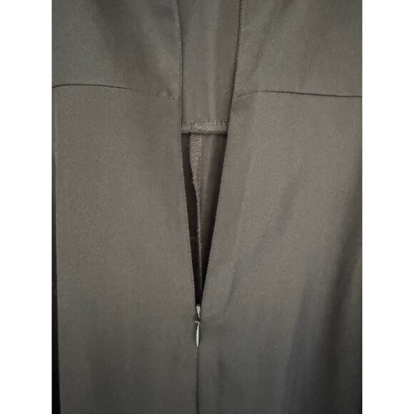 Women’s Black Jumpsuit Sz XXL/2X Sleeveless Flowy Wide Leg V-neck Layering - Picture 6 of 12